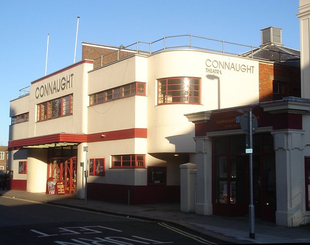 Exterior of the Connaught Theatre, Worthing